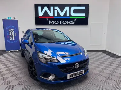 Used Vauxhall Corsa 205 HP (150 kW) 2018 Blue Hatchback
