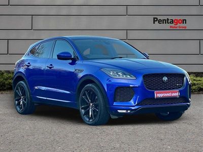 Blue Used 2019 Jaguar E-Pace R-Dynamic SUV | £16,950 (Fair price)