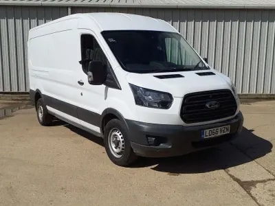 Used Ford Transit 130 HP (95 kW) 2017 White Van