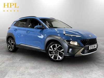Used Hyundai Kona Premium 120 HP (88 kW) 2021 Blue SUV