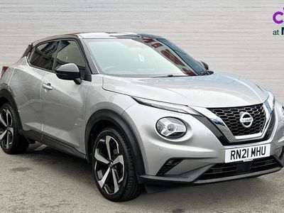 Used Nissan Juke Tekna 114 HP (83 kW) 2021 Silver SUV