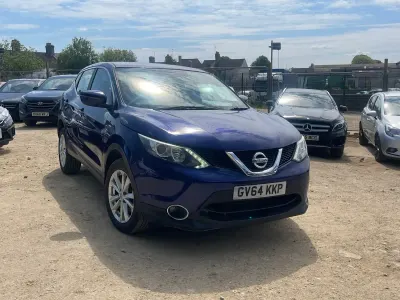 Używany Nissan Qashqai Acenta 115 KM (84 kW) 2015 Niebieski SUV