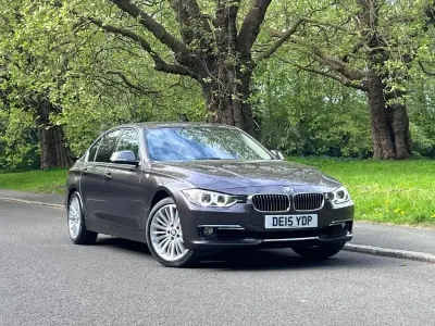 Begagnad BMW 335 Luxury Line 2015 Brun Sedan