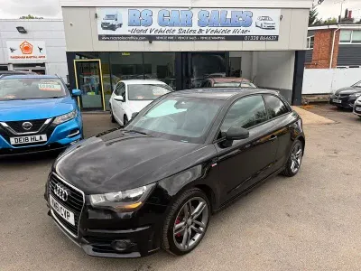 Used Audi A1 S-Line 182 HP (133 kW) 2011 Black Hatchback