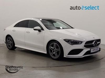 White Used 2019 Mercedes CLA180 AMG Line Premium Plus Sedan | £21,995 (Fair price)