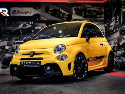 Begagnad Abarth 595 Competizione 180 HK (132 kW) 2016 Gul Halvkombi