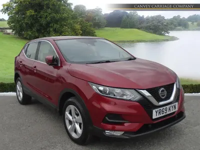 Used Nissan Qashqai Acenta Premium 115 HP (84 kW) 2019 Red SUV