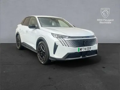 Używany Peugeot e-3008 Allure 156 kW (213 KM) 2024 Biały SUV