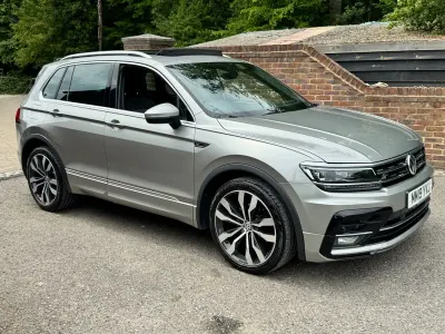 Used VW Tiguan R-line 150 HP (110 kW) 2019 Silver SUV