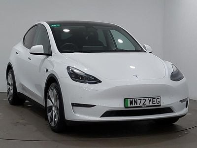 White Used 2022 Tesla Model Y Long Range AWD SUV | £22,998 (Fair price)