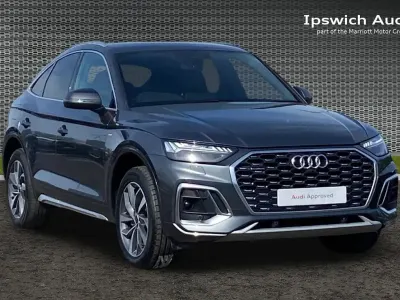 Used Audi Q5 S-Line 200 HP (147 kW) 2023 Grey SUV