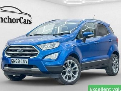 Usado Ford Ecosport Titanium 125 HP (91 kW) 2019 Azul SUV
