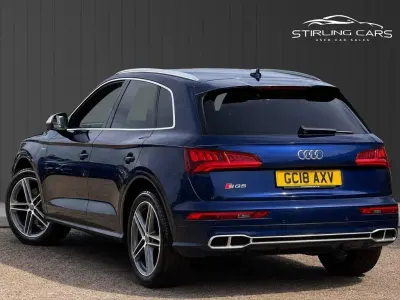Used Audi SQ5 Design 354 HP (260 kW) 2018 Blue SUV