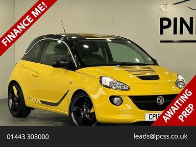 Yellow Used 2016 Vauxhall Adam Slam Hatchback | £5,999 (Fair price)