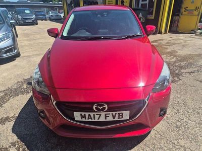 Begagnad Mazda 2 Inclusive 2017 Röd Halvkombi