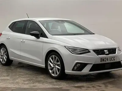 Used Seat Ibiza FR 95 HP (69 kW) 2024 White Hatchback