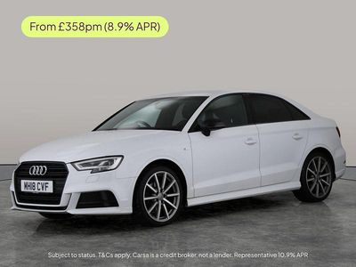 White Used 2018 Audi A3 Black Edition Sedan | £13,507 (Good price)
