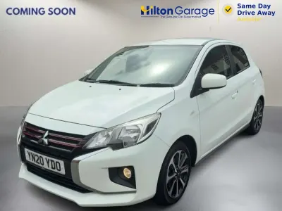 Used Mitsubishi Mirage 2020 White Hatchback