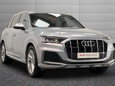 Used Audi Q7 S-Line 286 HP (210 kW) 2021 Silver SUV