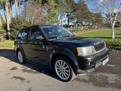 Black Used 2010 Land Rover Range Rover Sport HSE SUV | £5,650 (Fair price)