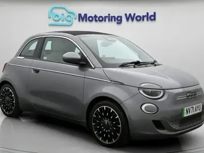 Used Fiat 500e La Prima 86 kW (118 HP) 2022 Grey Cabriolet
