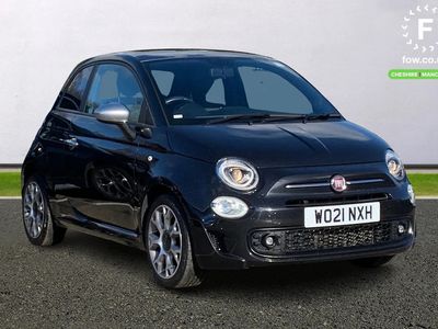 used Fiat 500 HATCHBACK 1.0 Mild Hybrid Rock Star 3dr [Cruise control,Rear parking sensor,Electric front windows,Electrically adjustable satin graphite door mirrors with defrosting]