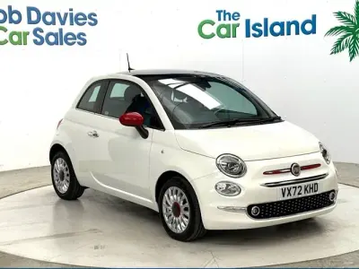 Used Fiat 500 Red 69 HP (50 kW) 2022 White Hatchback