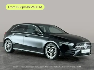 Begagnad Mercedes A200 AMG line 163 HK (119 kW) 2019 Svart Halvkombi