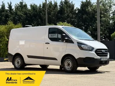 Used Ford Transit Custom 130 HP (95 kW) 2020 White Van