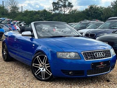 Blue Used 2004 Audi S4 Cabriolet Cabriolet | £14,379