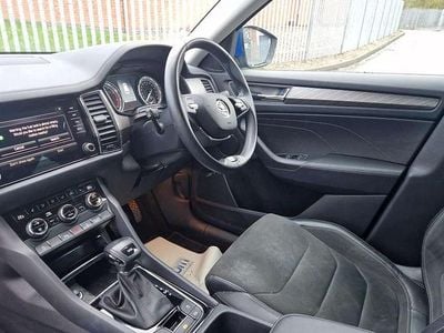 Used Skoda Kodiaq SE L 150 HP (110 kW) 2021 Blue SUV