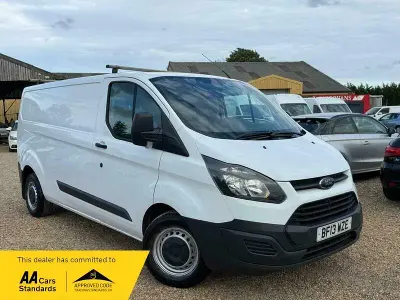 Used Ford Transit Custom 100 HP (73 kW) 2013 White Van