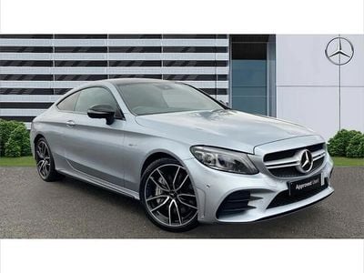 Used Mercedes C43 AMG Premium Plus 390 HP (286 kW) 2022 Silver Coupe