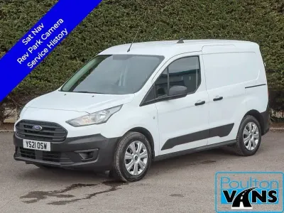 Second-hand Ford Transit Connect 100 CP (73 kW) 2021 Alb Monovolum