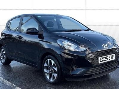 Black Used 2025 Hyundai i10 Advanced Hatchback | £14,412 (Fair price)