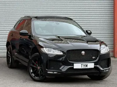 Used Jaguar F-Pace S 300 HP (220 kW) 2017 Black SUV