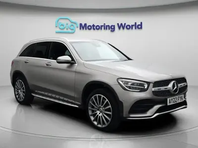 Used Mercedes GLC300de AMG line 2022 Silver SUV