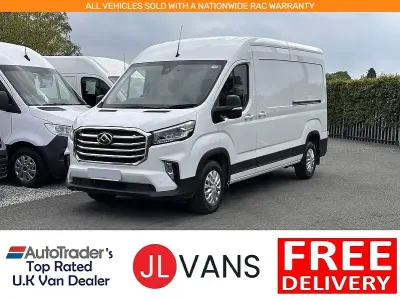 Used Maxus V90 163 HP (119 kW) 2023 White Van