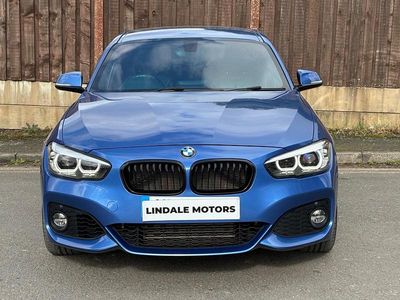 Used BMW 116 M Sport 114 HP (83 kW) 2018 Blue Hatchback