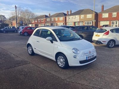 White Used 2015 Fiat 500 Pop Hatchback | £4,995 (Good price)