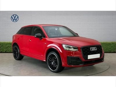 Used Audi Q2 Black Edition 150 HP (110 kW) 2020 Red SUV