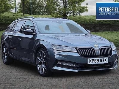 Grey Used 2019 Skoda Superb SportlinePlus Estate | £18,990 (Fair price)