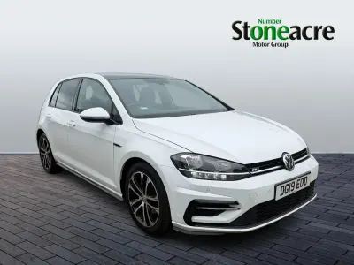 Used VW Golf VII R-line 150 HP (110 kW) 2019 White Hatchback