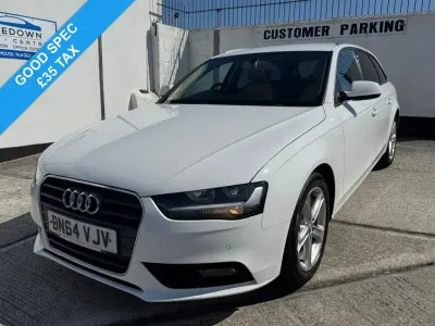 Used Audi A4 Design 163 HP (119 kW) 2014 White Estate