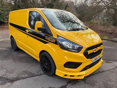 Yellow Used 2019 Ford Transit Custom Sport Van | £15,999 (Expensive)