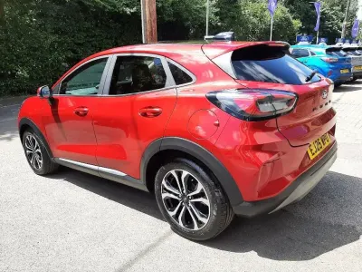 New Ford Puma Titanium 125 HP (91 kW) 2025 Fantastic red SUV