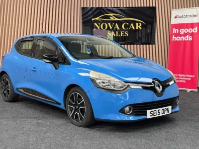 Used Renault Clio Dynamique 2015 Blue Hatchback