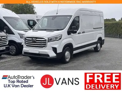 Used Maxus V90 163 HP (119 kW) 2023 White Van