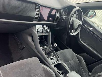 Used Skoda Kodiaq SportLine 150 HP (110 kW) 2019 Red SUV