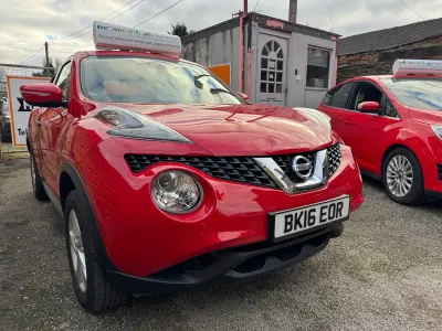 Usado Nissan Juke Visia 2016 Vermelho SUV